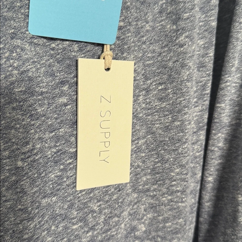 Z Supply Heathered Blue Sleeveless Dress Sz S NWT - Picture 6 of 6